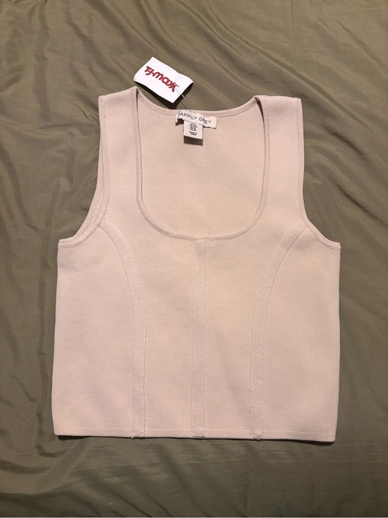Simplygrey Tops - Light Sleeveless Knit Tank